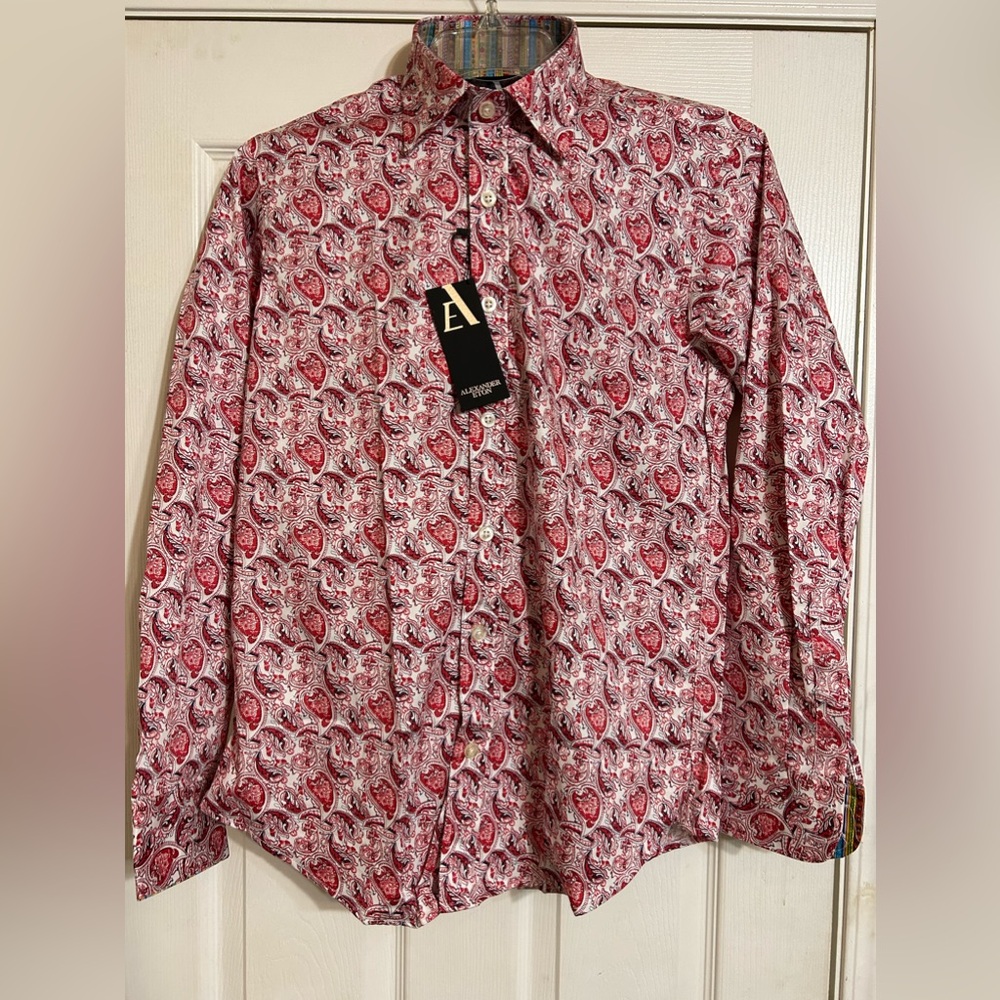 Alexander Eton Dress Shirt Size Medium